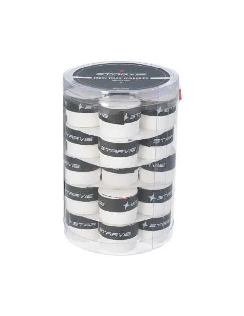 Overgrips Cubo 25 Overgrips Starvie Tacky Touch | Ofertas De Padel